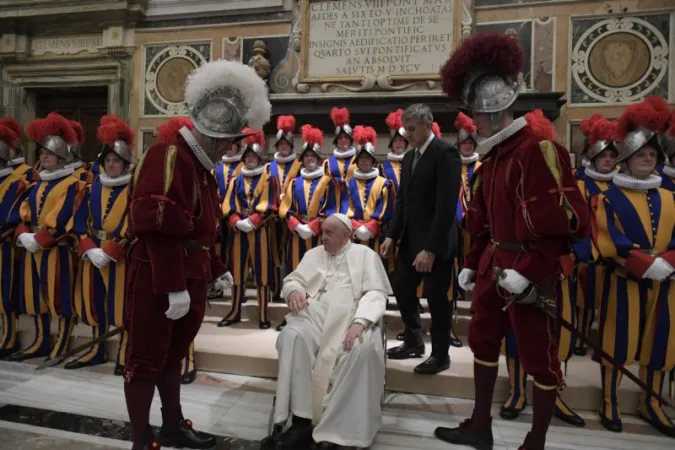 L'udienza del Papa alla Guardia Svizzera Pontificia  |  | Vatican Media
