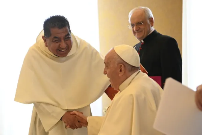 Papa Francesco, Ai partecipanti al Capitolo Generale dell'Ordine della Beata Maria Vergine della Mercede |  | Vatican Media / ACI Group