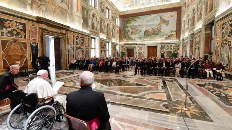 Papa Francesco riceve i partecipanti al convegno sulla tutela della biodiversità |  | Vatican Media 