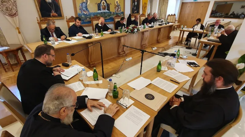 Un momento della riunione di Rétino, che si è tenuta dal 16 al 20 magggio 2022 | Pontificio Consiglio per la Promozione dell'Unità dei Cristiani