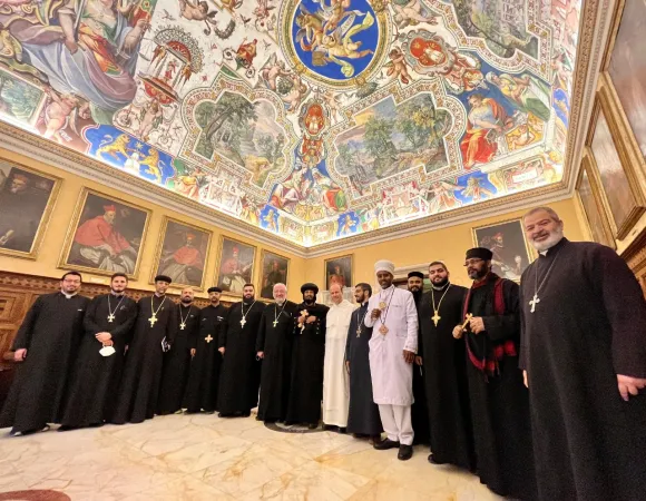 Chiese Ortodosse Orientali | Gli studenti delle Chiese Ortodosse Orientali oggi in visita da Papa Francesco | PCPUC