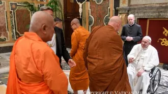 Il Papa ai buddisti: "Guidare i rispettivi fedeli a un senso più vivo della verità"