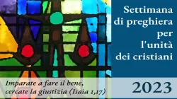 Copertina del sussidio per la Settimana di Preghiera per l'Unità dei Cristiani 2023 / Christianunity.va
