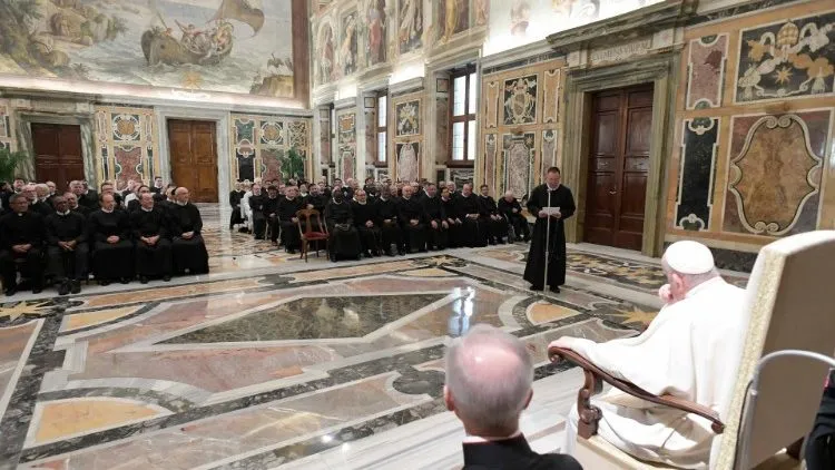 Papa Francesco incontra i Redentoristi |  | Vatican Media 