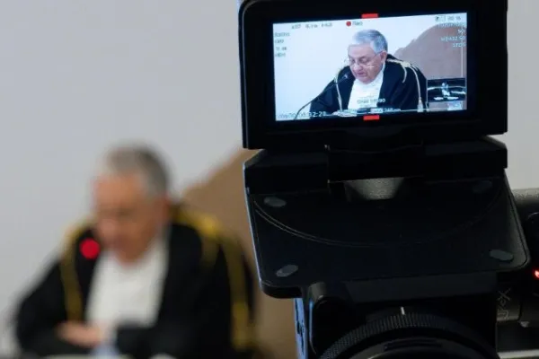 Un momento del processo vaticano / Vatican Media