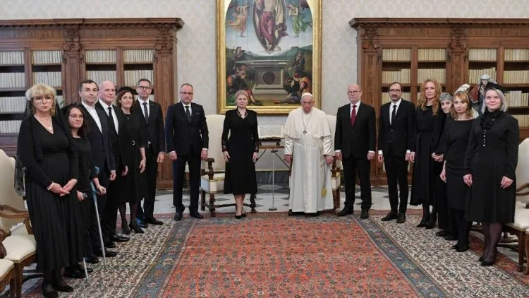 L'udienza alla Presidente slovacca |  | Vatican Media 