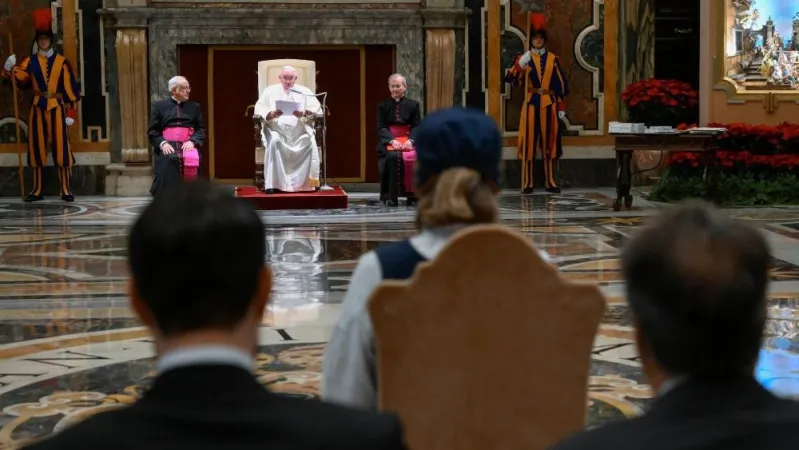 Il Papa e gli ambasciatori  |  | Vatican Media
