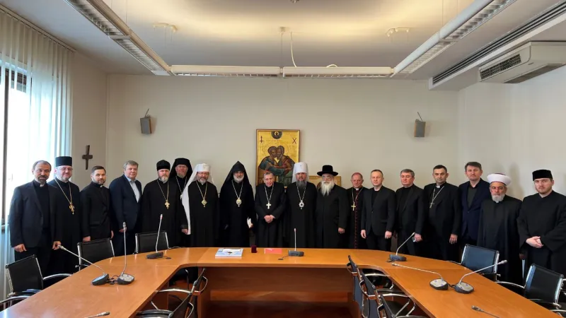 Il Consiglio Pan-Ucraino delle Chiese e delle Organizzazioni Religiose in visita al Dicastero per la Promozione dell'Unità dei Cristiani | PCPUC