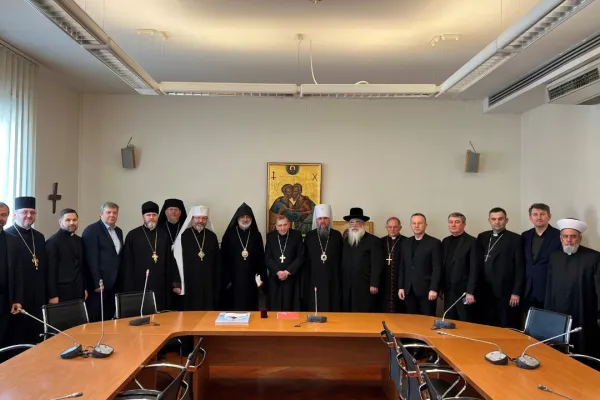 Il Consiglio Pan-Ucraino delle Chiese e delle Organizzazioni Religiose in visita al Dicastero per la Promozione dell'Unità dei Cristiani / PCPUC