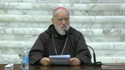Il Cardinale Raniero Cantalamessa durante una predica  / Vatican News 