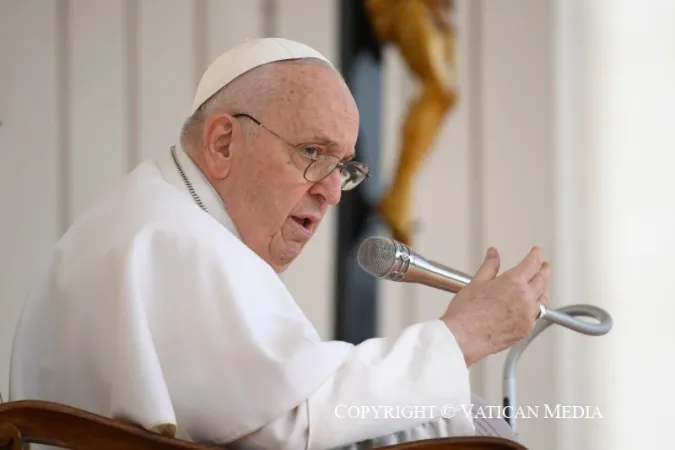 Papa Francesco durante un'udienza |  | Vatican Media / ACI Group
