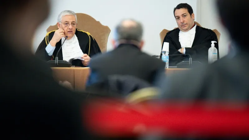 Un momento del processo vaticano sulla gestione dei fondi della Segreteria di Stato | Vatican Media / ACI Group