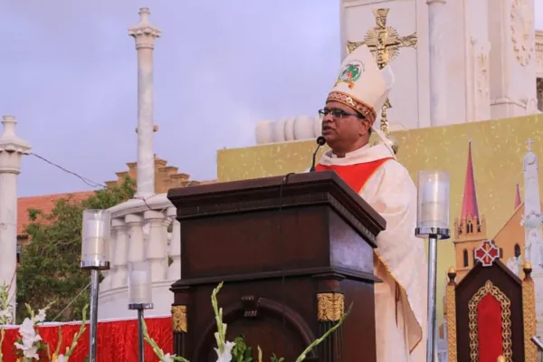 L'arcivescovo di Karachi Benny Travas / Vatican Media