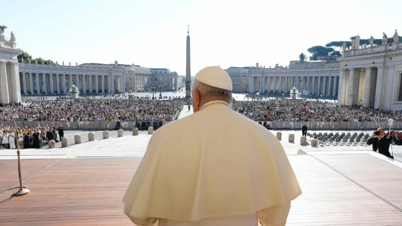 Papa Francesco | Papa Francesco durante una udienza generale | Vatican Media