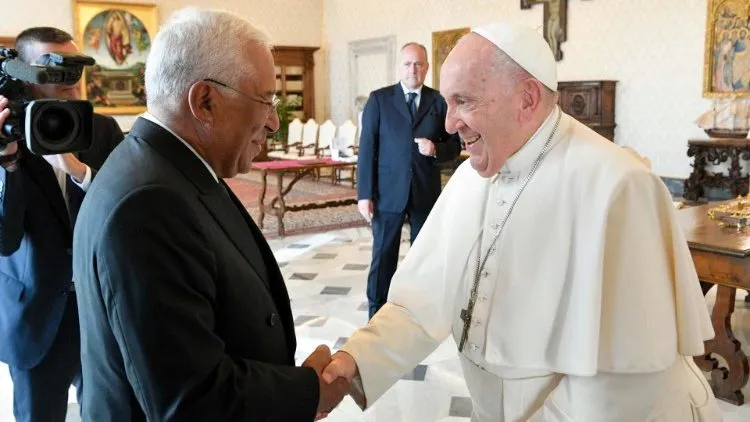 Papa Francesco e il Primo Ministro Costa - Vatican Media