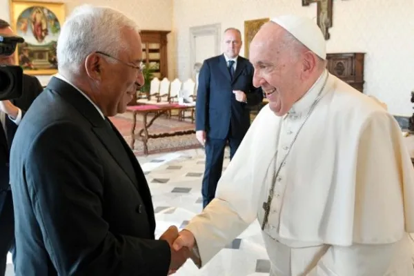 Papa Francesco e il Primo Ministro Costa - Vatican Media