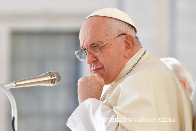 Papa Francesco durante un'udienza generale |  | Vatican Media / ACI Group