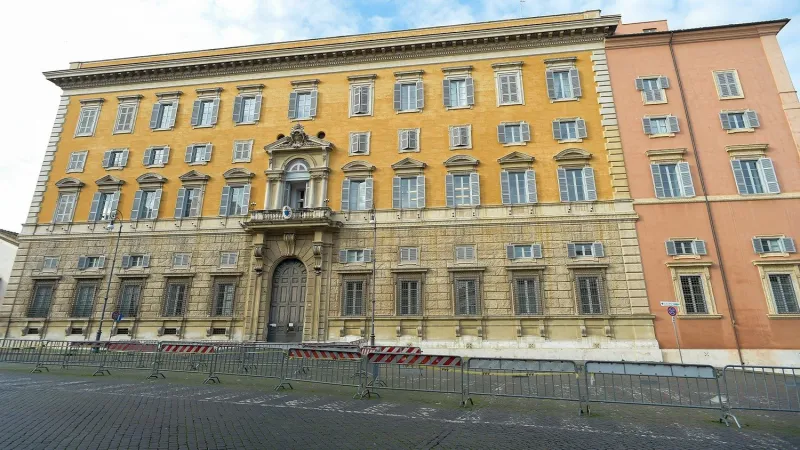 Il palazzo del Sant'Uffizio, sede del Dicastero della Dottrina della Fede | Vatican Media