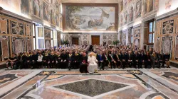 Il Papa in udienza con i pellegrini di Asti / Vatican Media / ACI group