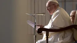 Papa Francesco durante una udienza / Vatican Media