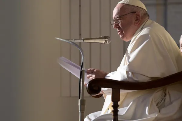 Papa Francesco durante una udienza / Vatican Media