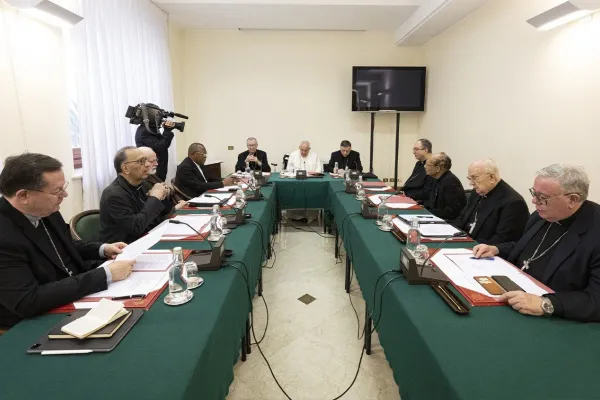 Consiglio dei Cardinali, una riunione in una foto d'archivio / Vatican Media