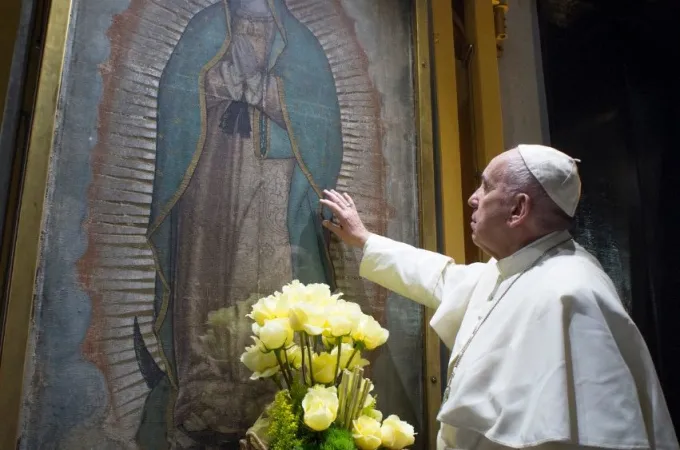Papa Francesco e la Madonna di Guadalupe |  | Vatican Media / ACI Group