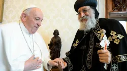 Papa Francesco e il Patriarca copto Tawadros II / Vatican Media