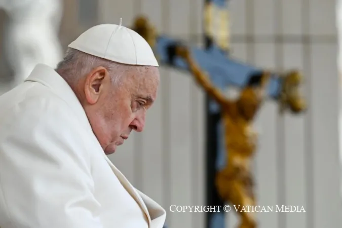 Papa Francesco durante un'udienza generale |  | Vatican Media /ACI Group