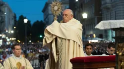 Papa Francesco al termine di una celebrazione del Corpus Domini ad inizio pontificato / Vatican Media