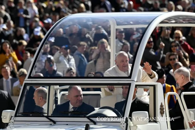 Papa Francesco durante un'udienza generale |  | Vatican Media / ACI Group