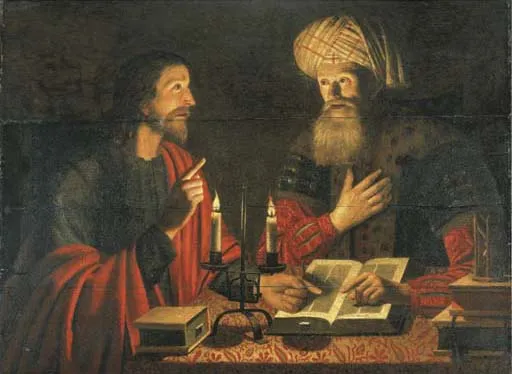 Gesù e Nicodemo |  | pubblico dominio 