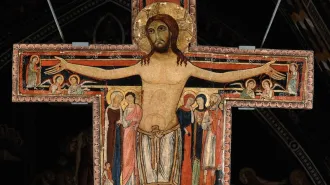 I santi e il Crocefisso, da San Francesco a Santa Veronica Giuliani
