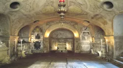 La Cripta dei Gran Maestri nella Concattedrale di San Giovanni a La Valletta, Malta  / da https://www.cordaconservation.com/crypt-of-st-johns-co-cathedral