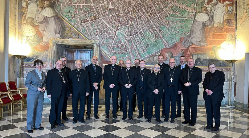La delegazione della CET in Vaticano |  | www.dbk.de