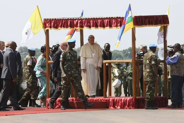 Il Papa a Bangui |  | Martha Calderon/Aci Group