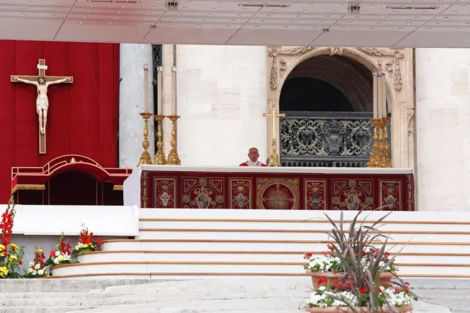 Papa Francesco celebra la Messa di Pentecoste |  | Daniel Ibanez, ACI Group
