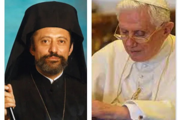 Il metropolita Damaskinos / Benedetto XVI  / Vatican News / CNA
