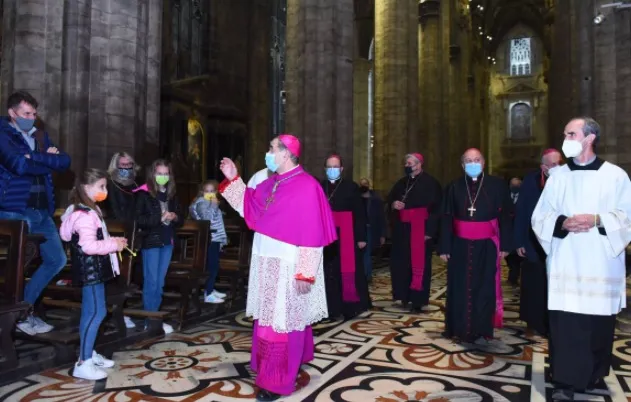 L'Arcivescovo di Milano, Monsignor Mario Delpini |  | Arcidiocesi di Milano