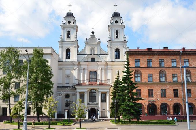 Cattedrale di Minsk | La Cattedrale del Santo Nome della Madre di Dio a Minsk | PD