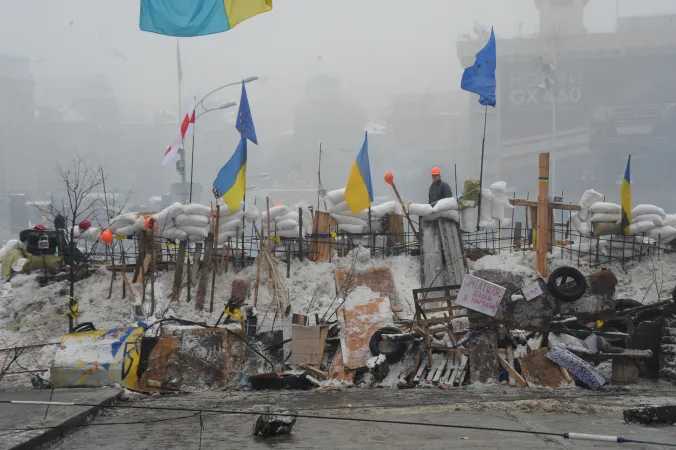 Ucraini nel Maidan | Ucraini in piazza Maidan per la cosiddetta 
