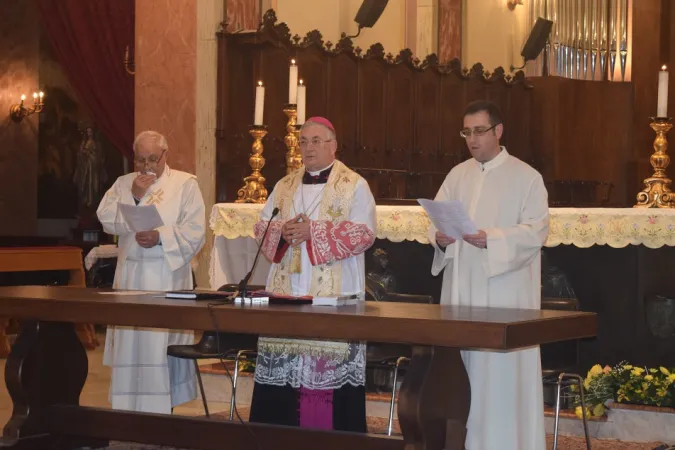 Un momento della celebrazione del sinodo diocesano |  | Diocesi di Mileto 