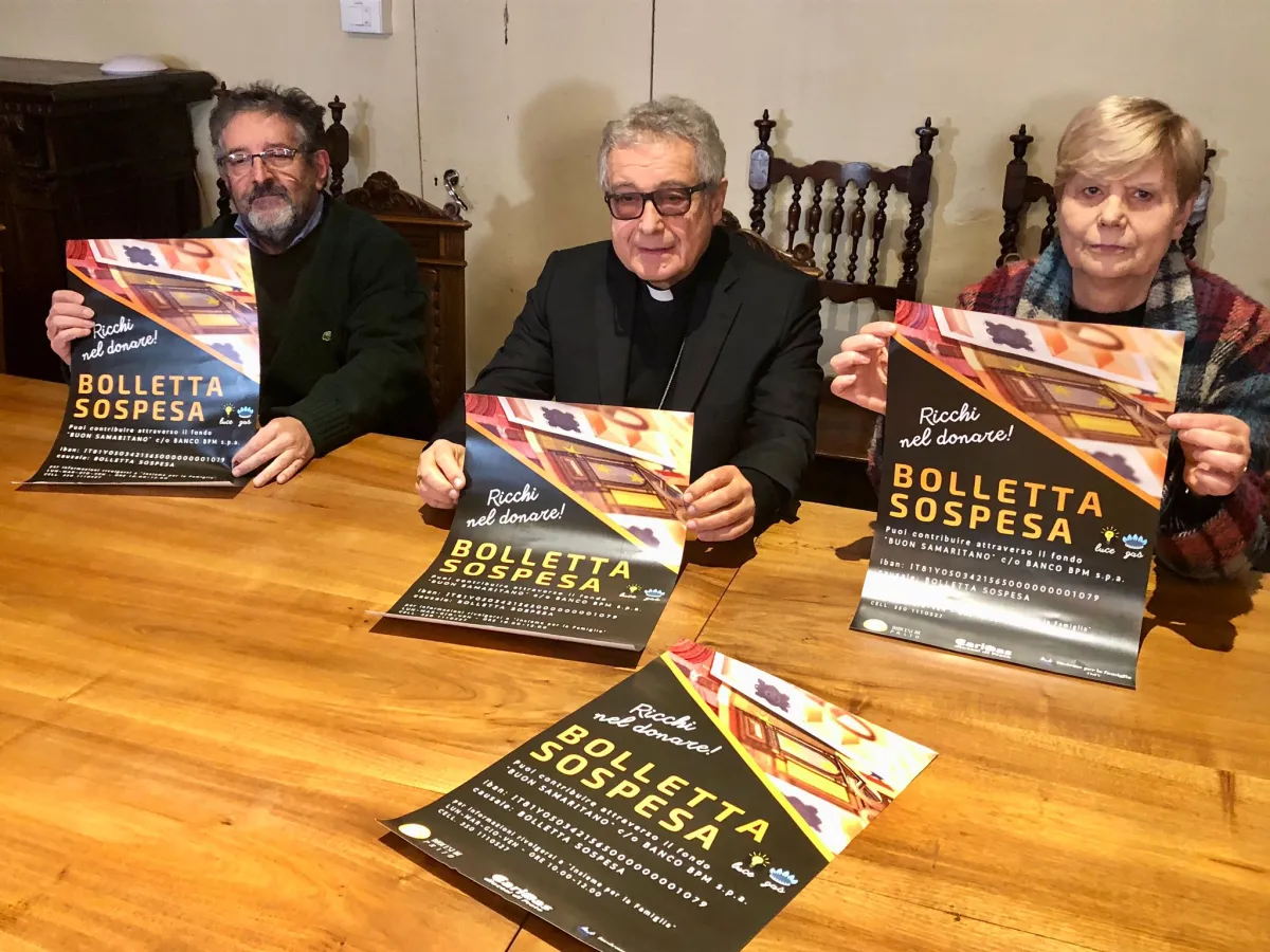 La diocesi di Prato aiuta le famiglie in difficoltà a pagare le utenze