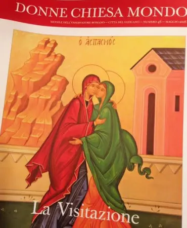 Immagine di copertina del mensile di "donne chiesa mondo" dell'Osservatore Romano |  | Veronica Giacometti - ACI Stampa