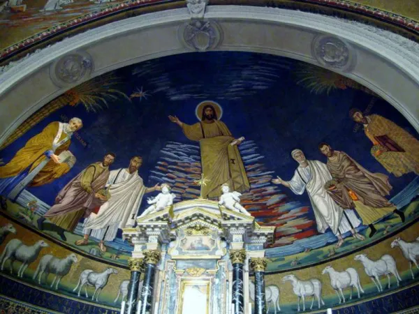 I santi nelle immagini del mosaico del catino absidale |  | OB