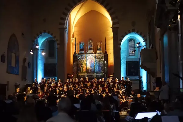 Un evento dei passati festival di musica sacra di Cortona / www.festivalmusicasacra.eu