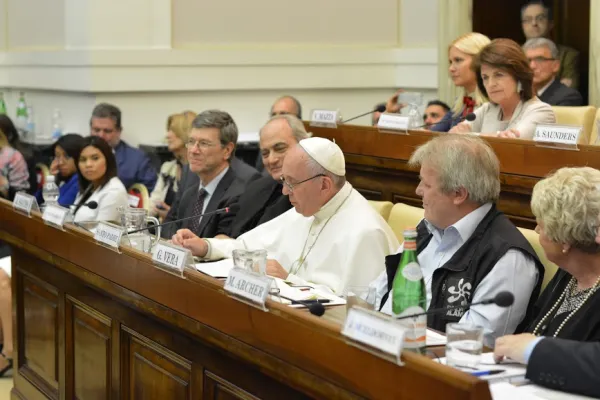 Papa Francesco alla Pontificia Accademia delle Scienze e delle Scienze Sociali, Casina Pio IV, 3 giugno 2016 / PASS