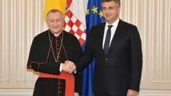 Il Cardinale Parolin incontra il premier croato Plenkovic durante la visita nella nazione, 31 ottobre 2017 / https://vlada.gov.hr/news/pm-plenkovic-meets-with-vatican-secretary-of-state-parolin/22750 