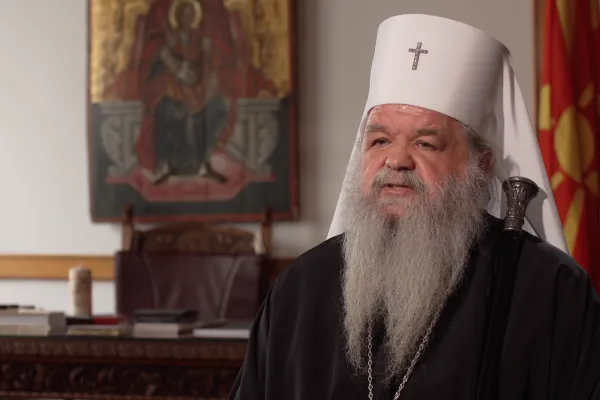 Arcivescovo Stefan della Chiesa Ortodossa Macedone  / Gianluca Teseo / ACI Group