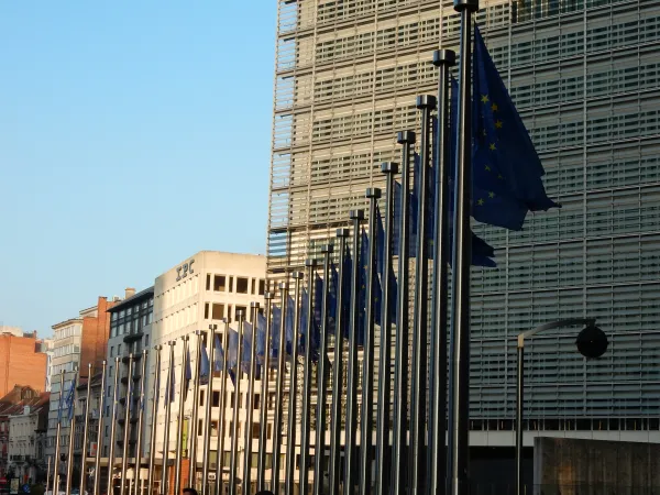 Commissione Europea | Bruxelles, 21 novembre 2014 - ingresso della Commissione Europea | Andrea Gagliarducci / ACIStampa